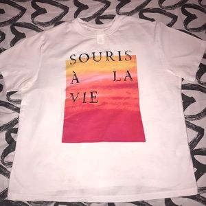 Sunset H and M Cotton T-Shirt